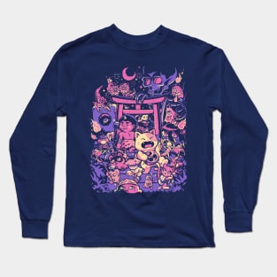 Hyakki Yagyo (Night Parade of One Hundred Demons) Long Sleeve T-Shirt